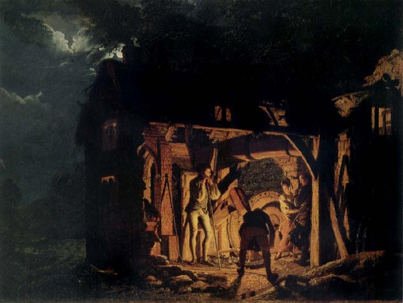 Joseph wright of derby The Blacksmith-s shop